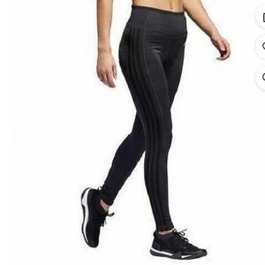 Adidas Climalite 3 Stripe Leggings